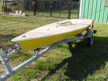 1981 Laser sailboat