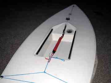 1991 Laser sailboat