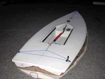 1991 Laser sailboat