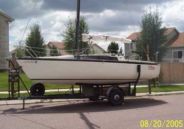 1985 Merit 23 sailboat