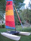 1982 AMF Trac 14 sailboat